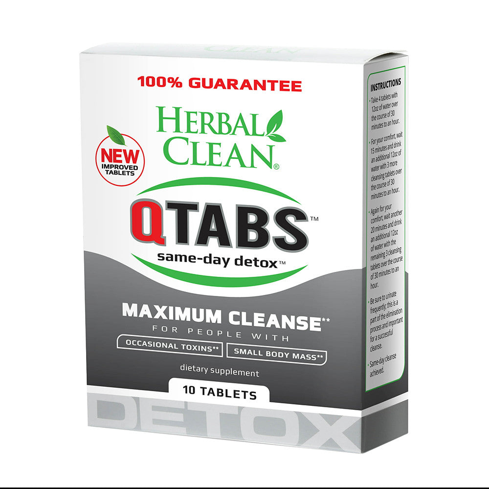 Herbal Clean Quick Tabs Maximum Cleanse, 10 Ea